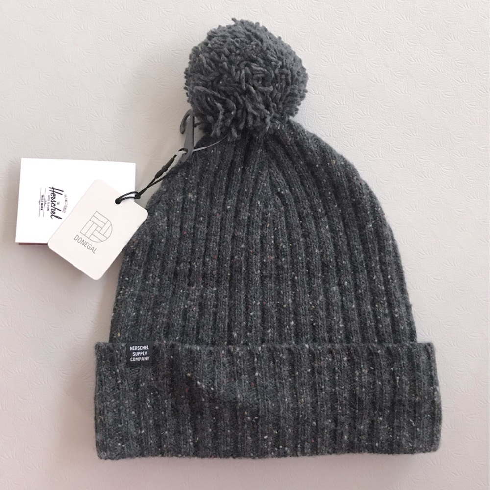 RARE Herschel Supply Company Sepp Donegal Lambswool Beanie